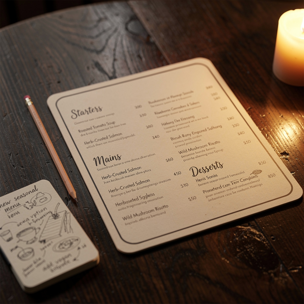 Projektowanie menu podczas warsztatów edukacyjnych